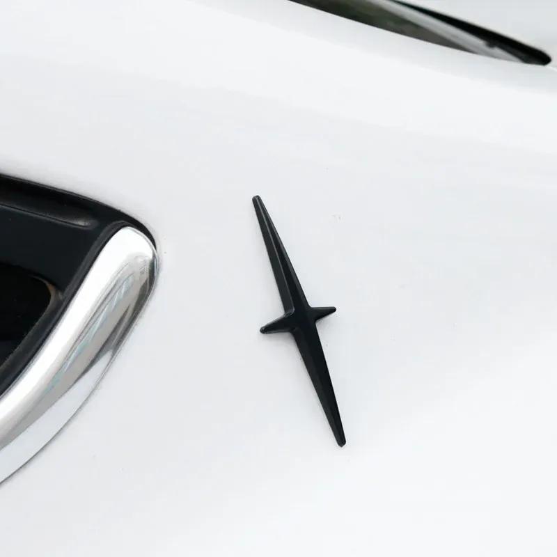 Car Styling 3D Stickers Cross Emblem Badge Applique Car Decoration Accessories for Lincoln MKX MKZ MKC Navigator MKT MKS Logo
