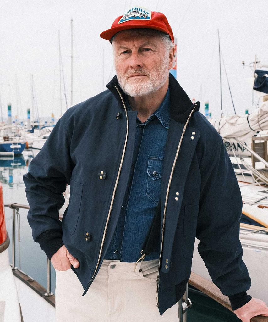 Vdr Navy Deck Hook Jacket [Sailor Blue]