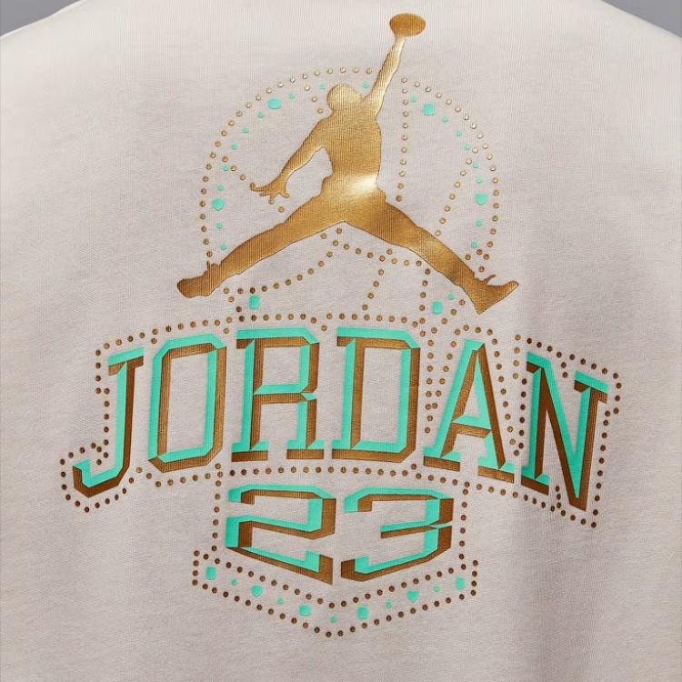 Jordan Удобный пуловер с круглым вырезом, футболка с коротким рукавом, мужские топы IM3354047