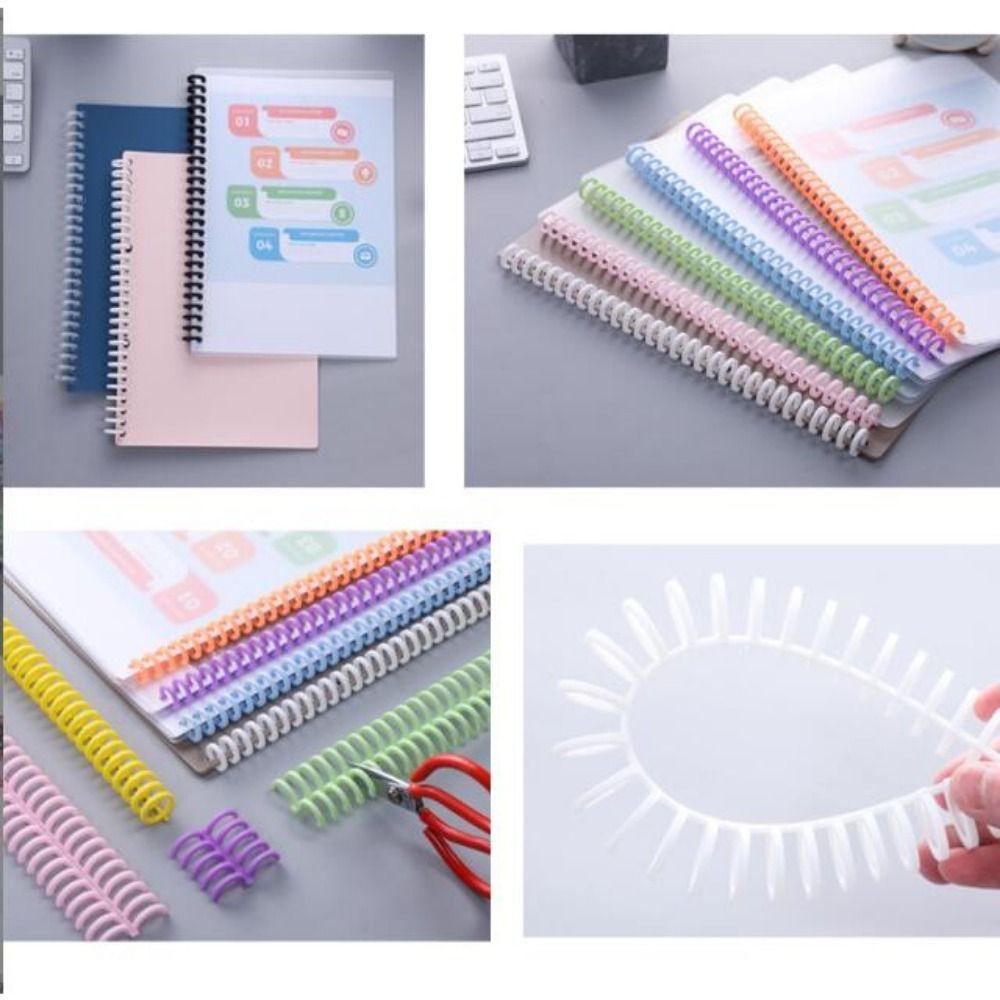 10 шт., переплетная лента для переплета для тетради, книжные круги, альбом для скрапбукинга, блокнот Decument