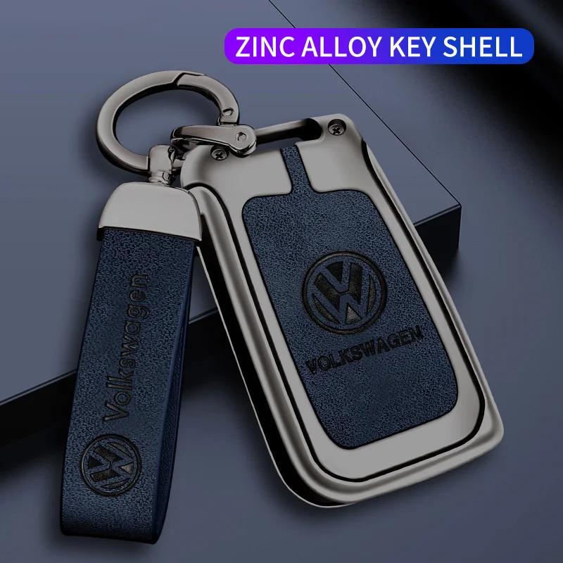 VW GTI GOLF 2026 Hot For VW VOLKSWAGEN Zinc Alloy Car Remote Key Cover Case Holder Protector Shell Fob For VW Volkswagen Golf 7