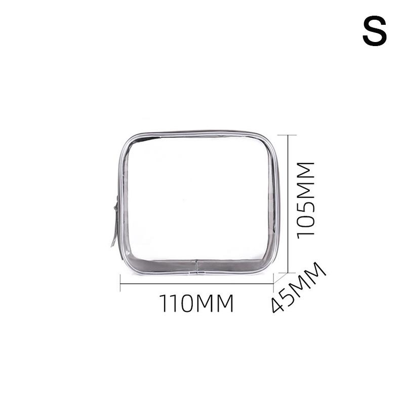 1/4 шт. Прозрачные ПВХ сумки для хранения Дорожный органайзер Прозрачная косметичка Косметичка визажиста Косметичка для туалетных принадлежностей