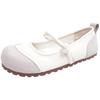Fashion and Lightweight French Retro Flat-bottomed Shallow-mouth Single Shoes for Women's 2025 New Autumn and Winter Versatile Soft-soled Mary Jane