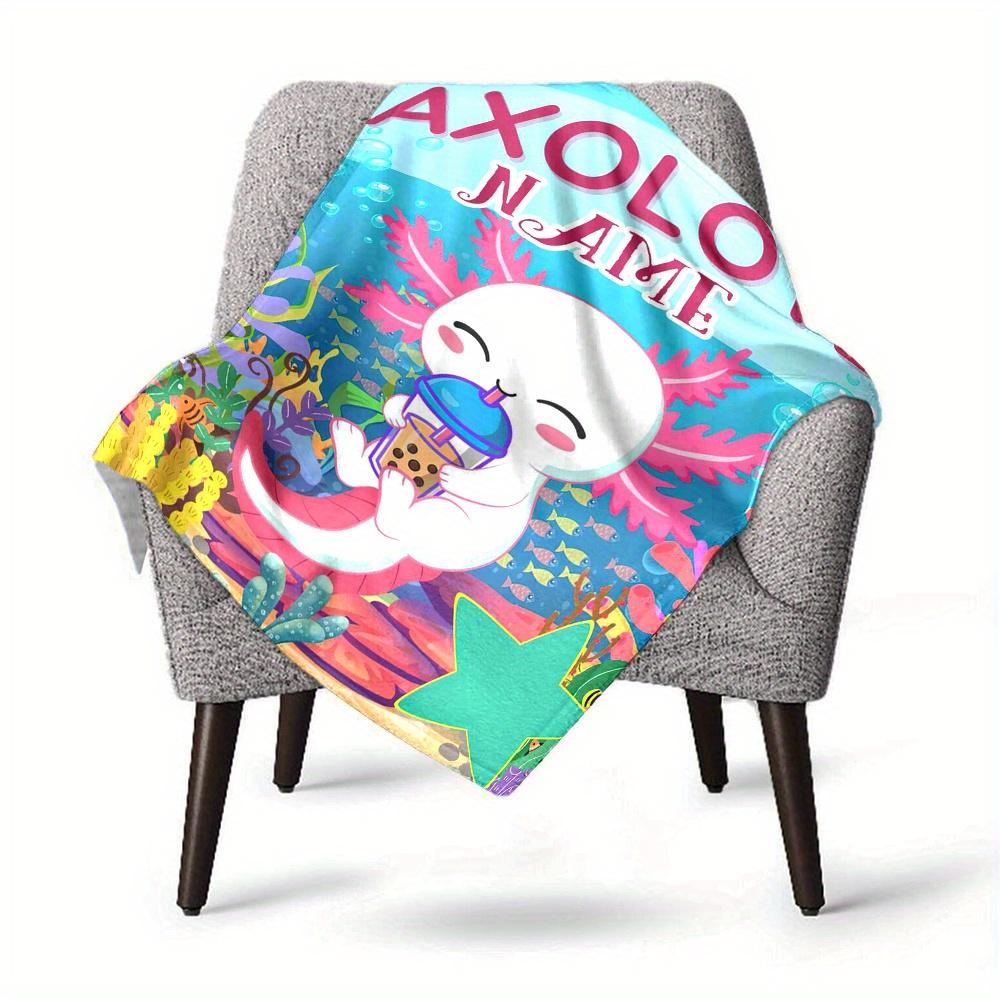 Home Axolotl Blanket Fashion Home Blankets Used For Chair Office Sofa Bed Camping Soft And Warm Giving Friends And Relatives Birthday Gifts Graduation