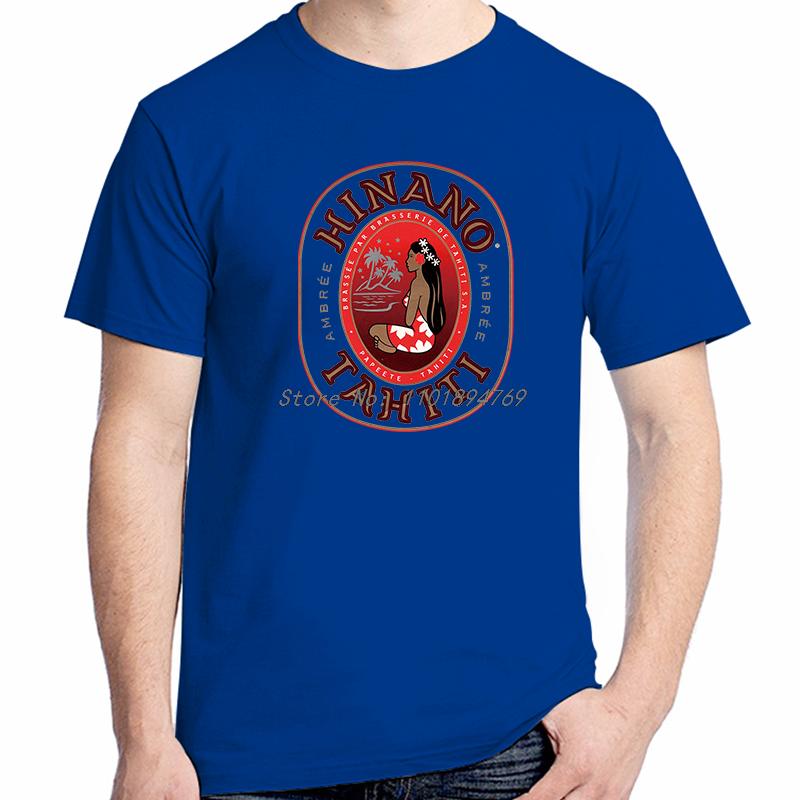 Classic Graphic T Shirts Summer Fashion Hinano Beer Tees Tops Cotton Oneck New Shirts And Tshirts Unisex Print T Shirt