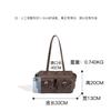Shoulder bag Large capacity commuter underarm bag The same style for men and women Universal sweet and cool handbag
