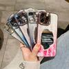 Makeup Mirror Suitable for Apple 15 Rhinestone Phone Case Luxury IPhone 14/13 ProMax Anti-fall Protection Case