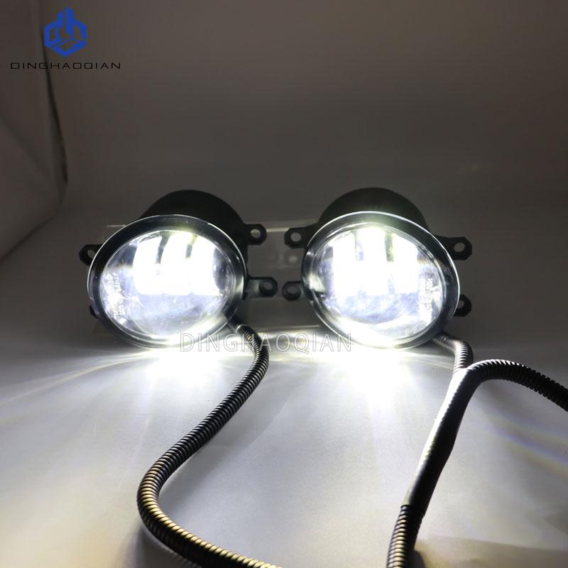 2 шт. Противотуманные фары Фара для Lexus RX270 RX350 RX450 2013 2014 2015 Прозрачная линза Передний бампер Противотуманная фара Светодиодная противотуманная лампа