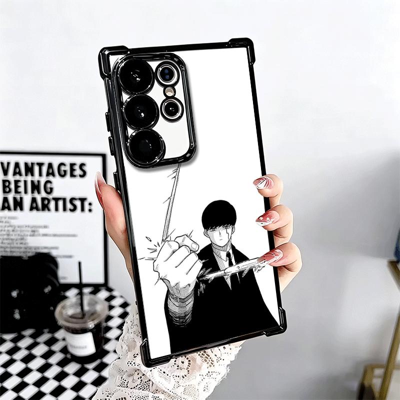 Чехол для телефона Mashle Magic And Muscles Anime с покрытием для Samsung Galaxy S24 S25 FE S26 Edge S23 Ultra S22 S21 Plus S20 Противоударный Ai