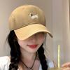 Cute Cartoon Puppy Embroidered Cap High Quality Wide Brim Show Face Small Men and Women Spring and Summer Versatile Baseball Cap