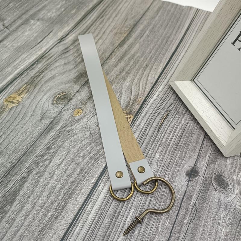 2 Pcs Leather Curtain Tiebacks Leather Curtain Buckle Creativity Curtain Holdbacks European Classic Retro Curtain Ties