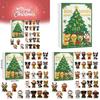 Dog Enthusiast Christmas Advent Calendar With Acrylic Decorations For Festive Celebrations