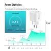 16A Zigbee Smart Socket - Alexa & Google Voice Control, WiFi Timing, Power Statistics, EU Standard
