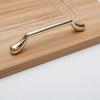 Zinc Alloy Kitchen Hardware Handle Pull Black Gold Wardrobe Cupboard Shoe Drawer Handle Drip Handles Knob