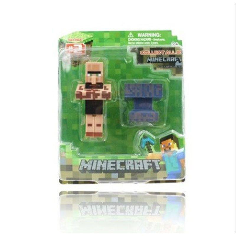 Коллекция фигурок-пазлов Minecraft Высококачественный домашний декор и подарок для геймеров
