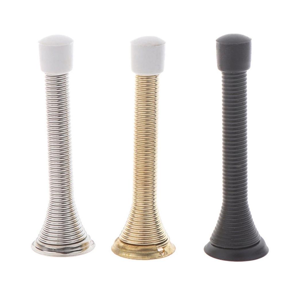 Пружинный дверной стопор настенный декоративный дверной стопор защищает двери и стены