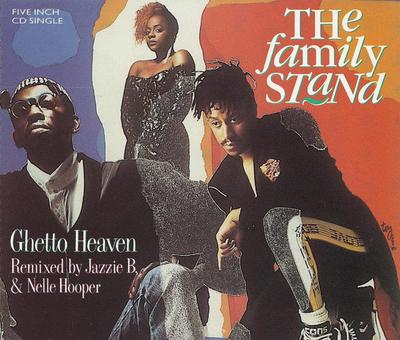 CD СЕМЕЙНАЯ ПОДСТАВКА - Гетто рай-Ремикс от Jazzie B.  7567862102 Atlantic 1990 Европа Танцевальная и Электронная Б/У
