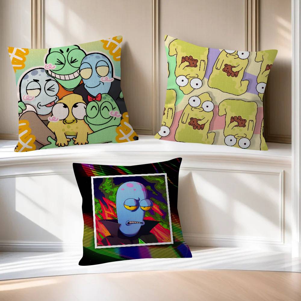 Anime Solar OOpposites Personalized Pillow Cover Kids Bedroom Wild Party Decor Pillowcase kid Birthday shower Gift