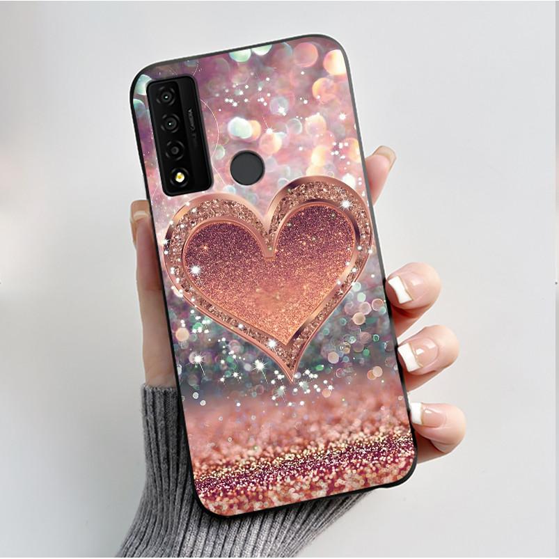 Case For TCL 20 XE 20XE 5087Z Phone Case Luxury Fashion Butterfly Flowers Black Soft TPU Silicone Protective Cover Shell Casing