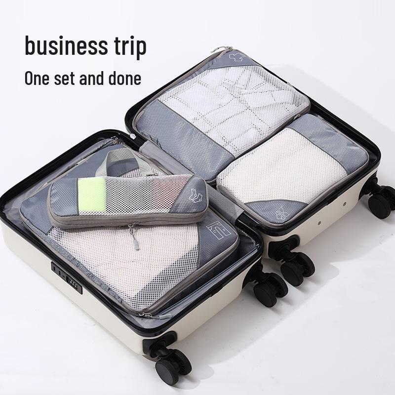 Five-Piece Travel Storage & Compression Bag Set for Clothes
