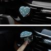 TOMALL Крышка кнопки запуска двигателя автомобиля Bling, бриллиантовая внутренняя кнопка запуска и остановки, кольцо-наклейка, блестящие аксессуары, сердечко, блестящий двигатель, зажигание