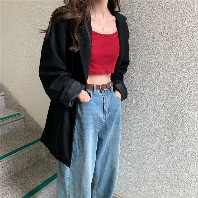 Летний корейский женский тонкий утягивающий камзол женский тщательно машинный шикарный короткий жилет