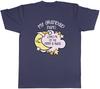 Personalised My Grandad Loves me to the Moon Pink Unisexs TShirt Tee Gift Top