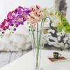 DIY Craft Butterfly Orchid Artificial Silk Fake Plant Flower  Home Decoration