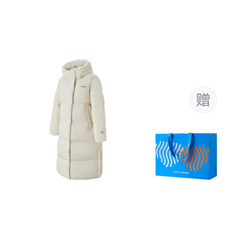 Adidas Down Jackets Women's Hooded Moderate Down Jacket KC2166