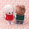 Casaul Wear Cotton Dolls Clothes Uniform Coat Plush Doll Jacket Coat Doll Baseball Jacket  20CM