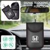 CLVRX1 Car Key Case Signal Blocker Bag RFID Shielding Pocket For Honda Civic XR-V CR-Z CRV HRV City Accord Legend Jazz RR VTi Fit