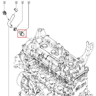 Новый клапан управления PCV 11810-5H71A для Nissan Altima Pathfinder Frontier Sentra