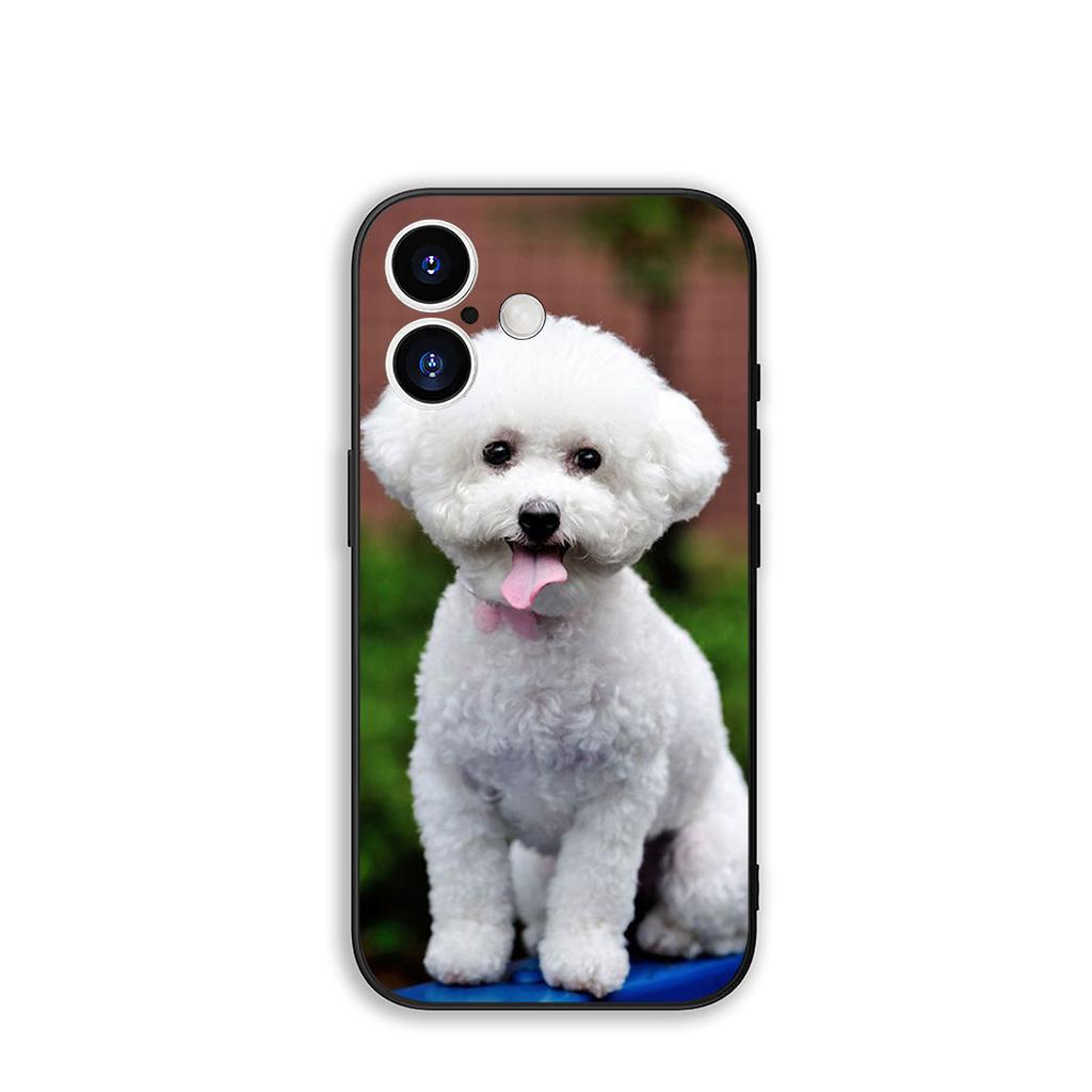Phone Cover Bichon Frise Dog Cute Pet Casing for OPPO A54 A40 A60 A80 A18 A16 A17 A38 A78 A79 A57 A55 A96 A15 A12 Case
