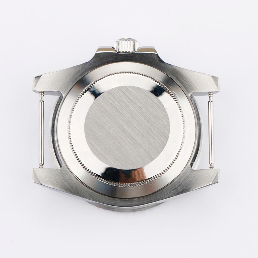 Watch Case Nh35 Case Silver 40mm for Movement Watch Mod NH3 NH35 NH36 NH73 NH38 NH39 Bezel Mineral Glass Watch Mod