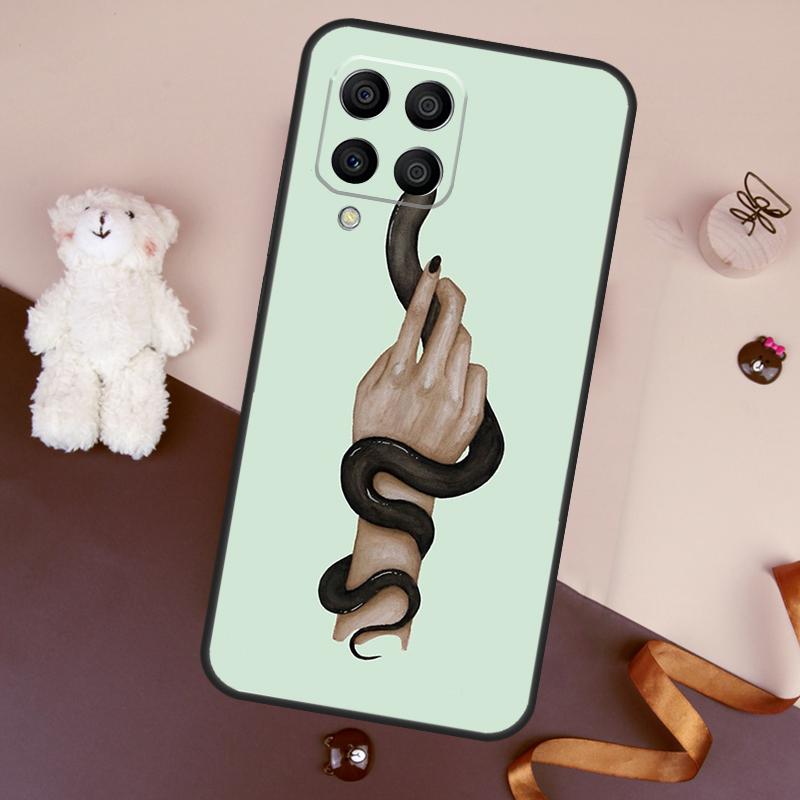 Чехол-змея на руку для Samsung Galaxy M11 M31 M21 M53 M13 M32 M52 M15 M35 M55 M14 M34 M54 M06 M16 M36 M56