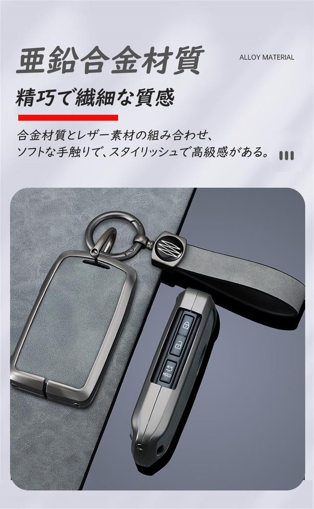 [ontto] Чехол для ключей Mazda Обложка для ключей из ПУ кожи Брелок из сплава