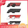 For VW New 1Pcs Metal Car Side Body Trunk Rline R Emblem Sticker For Volkswagen VW Golf 4 5 6 7 Bora MK7 Beetle Touran Tiguan GT  MU2
