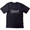 Футболка с логотипом SLIPKNOT и объемной печатью на спине