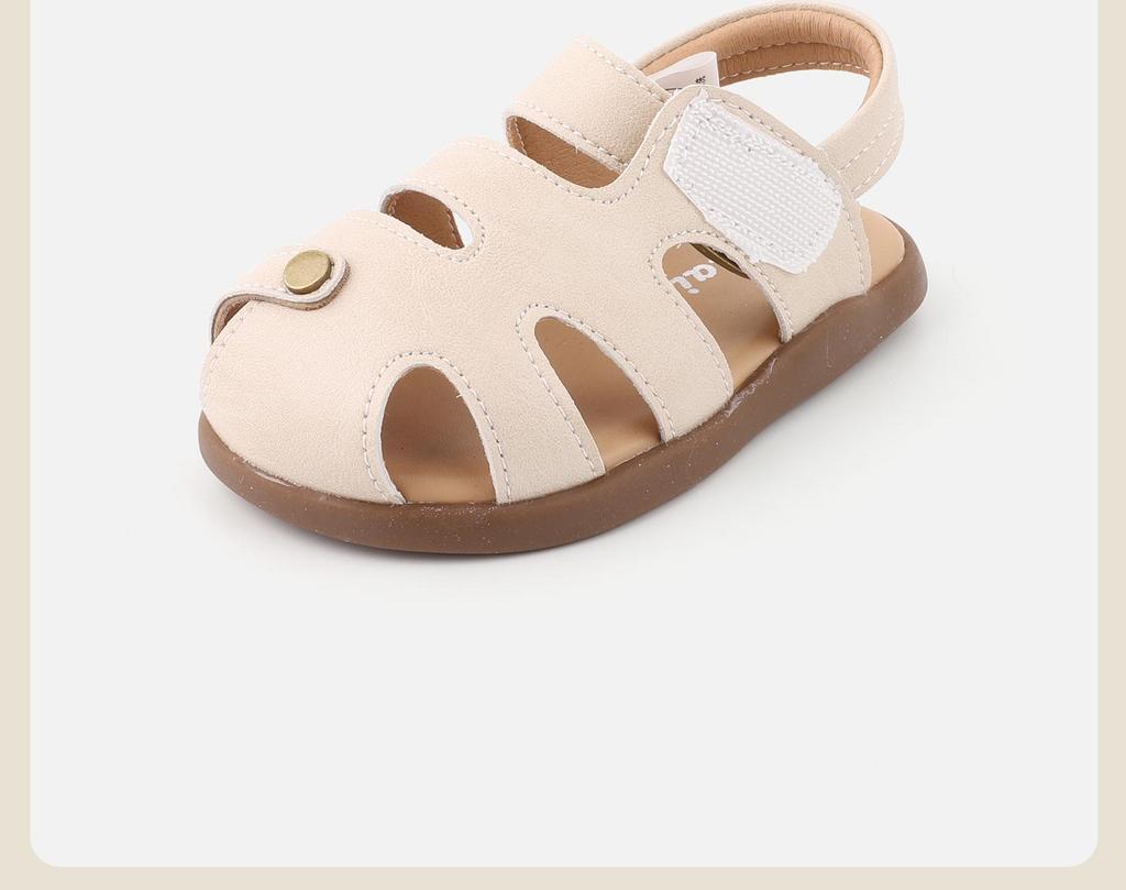 Мягкие туфельки-принцессы для малышей - Стильные закрытые сандалии для первых шагов (1 год)