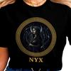 Футболка Nyx Goddess | Греческая мифология | Винтажная футболка с богом
