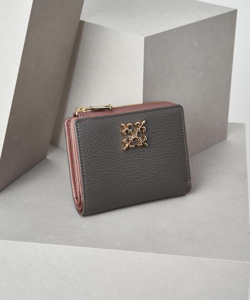 Монограммный кошелек-половинка RUZ1032181A0006 Бесплатный Серый Другой 1 [Рашит] (SO-376)