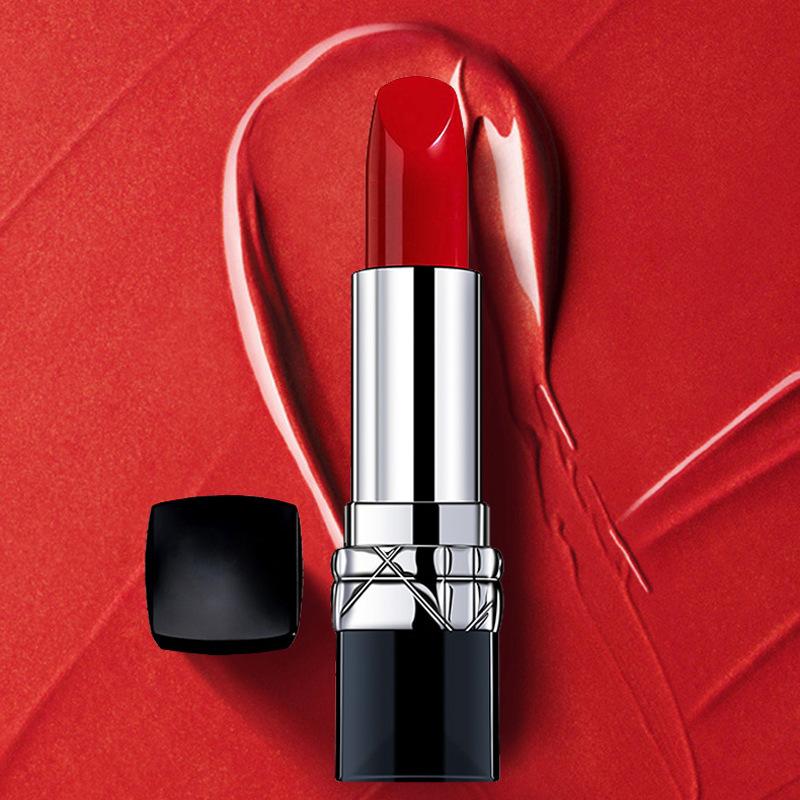 Макияж Новая классическая красная матовая помада Beauty Makeup