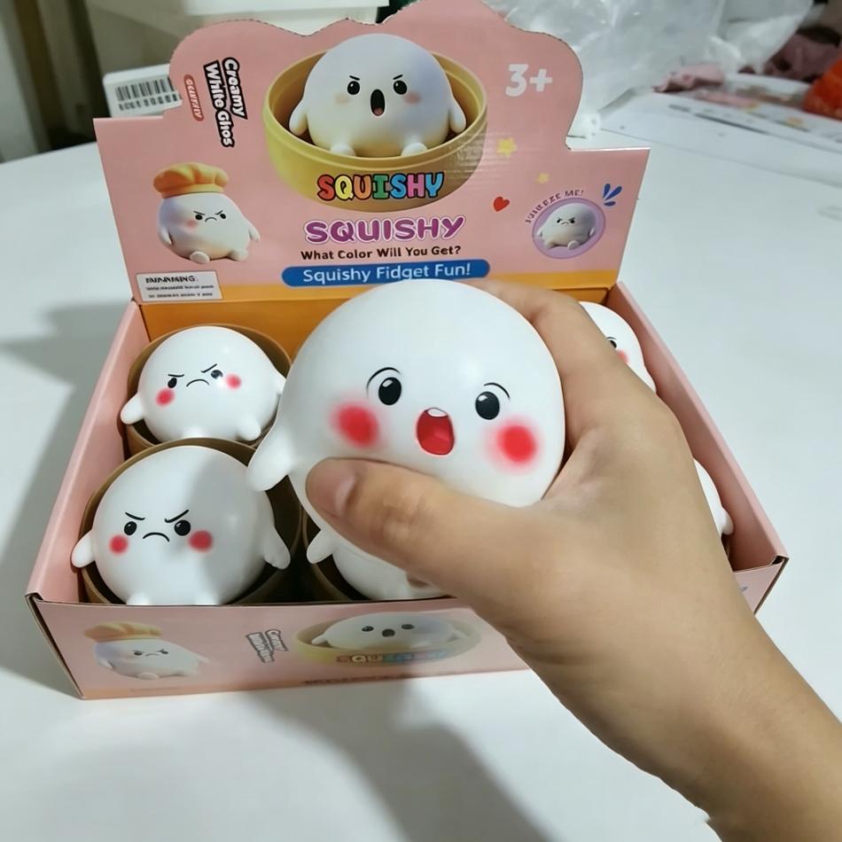 Новый Squishy Needoh Милый Мультяшный Туаньцзы Серия 'Исцеление' Мальтоза Игрушки для Снятия Стресса Для СДВГ Игрушки с Медленным Отскоком Сжималки Подарок