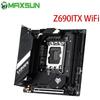 Maxsun Full New Mini Motherboard iCraft Z690ITX WIFI6 PC Mainboard Dual Channel DDR5 RGB SATA3.0 M.2 Intel 12 LGA1700 PCIE5.0