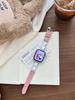 Suitable for Huawei GT5Pro strap Xiaomi 9 Apple S11 watch iwatch109876SE Miffy Rabbit leather
