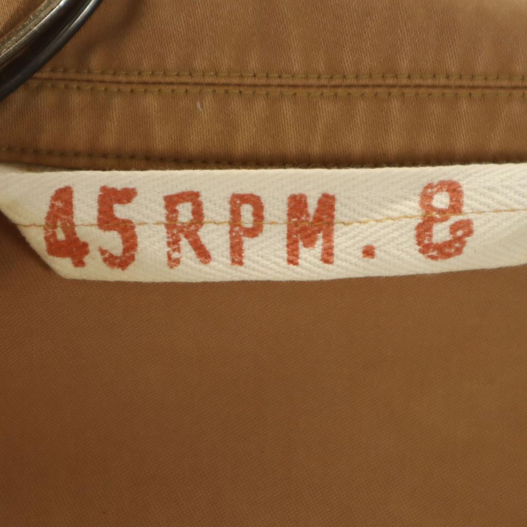45R 45rpm сделано в Японии Полевая куртка 5 бежевая Мужская Б/У