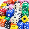 D6 Gambling Small Dice 14mm 10PCS Standard Dot Accessories for Gambling, Tabletop Game