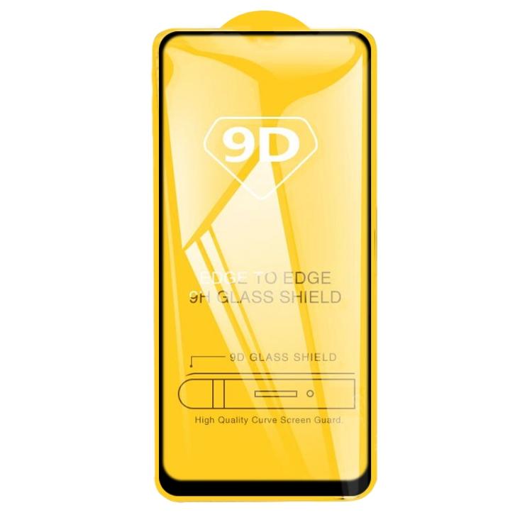 Закаленное стекло для Samsung Galaxy M11, 9D, с полным клеем, на весь экран