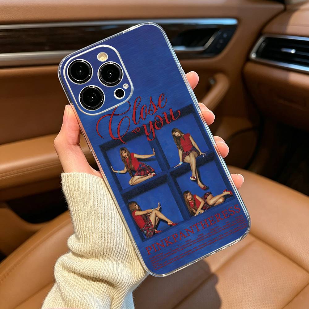 Уличный Микс Чехол PinkPantheress для iPhone 17, 16, 15, 14, 13, 12, 11, Pro Max, Plus Мягкий Силиконовый Прозрачный Чехол