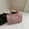 Летняя женская винтажная ретро-сумка Boston Square Pillow Bag - минималистичная шикарная сумка подмышкой для повседневной пляжной вечеринки